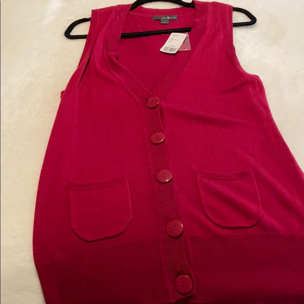 Forever 21 Sleeveless Cardigan